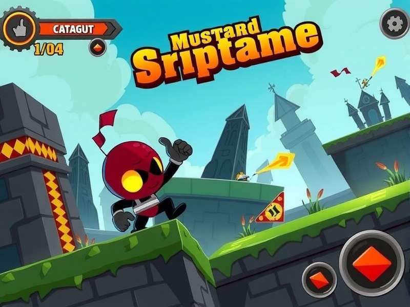 Intense combat in Mustard Mayhem Master Mustard Mayhem Master combat screenshot